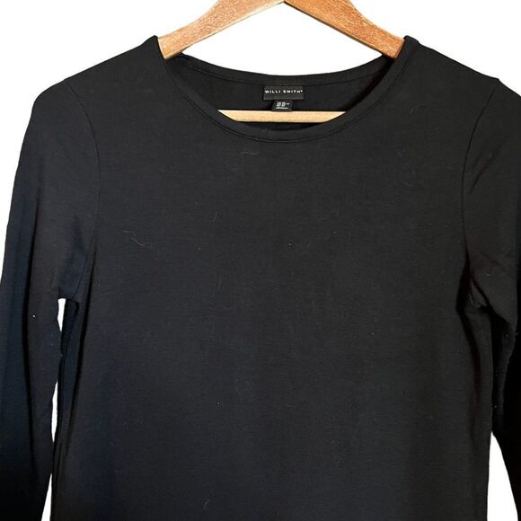 Willi Smith black 3/4 sleeve lounge dress. Size xs - Picture 3 of 11
